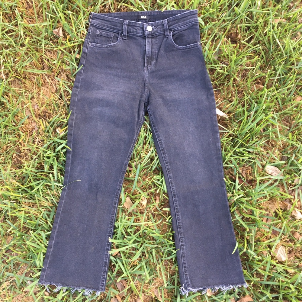 BDG Black Straight Leg Denim Jeans